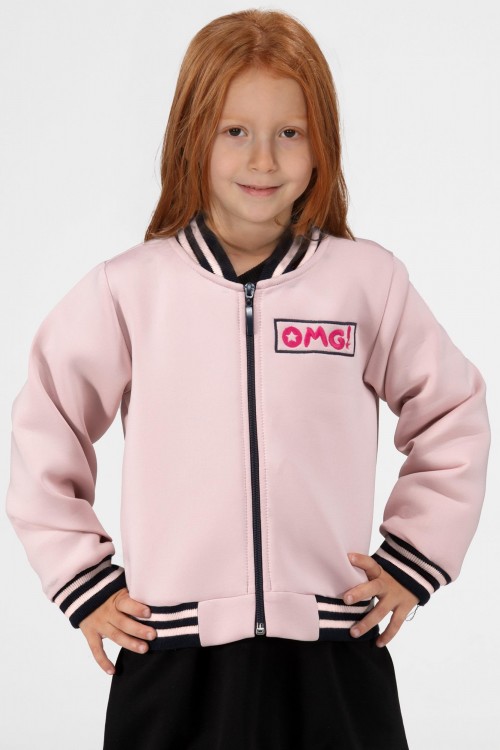 Bomber Pink Kız Çocuk Ceket LP-22WIN-086