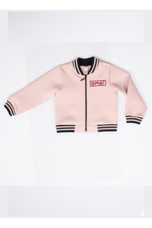 Bomber Pink Kız Çocuk Ceket LP-22WIN-086